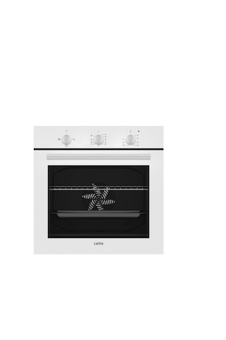 Carino 8404 0+3 Fonksiyon Mekanik Beyaz Power Turbo Ankastre Fırın