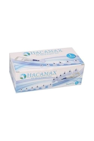 Özel Üretim Rahatlama Aracı Sağlık Gereci Vücut Arındırma Hacamax 6 Adet Kupa Seti