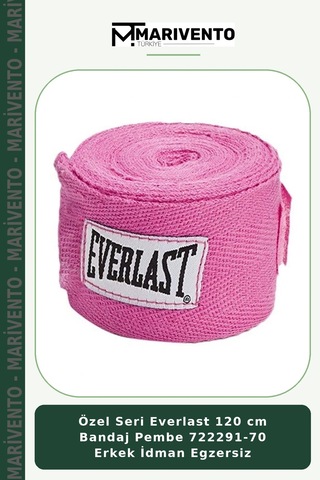 Özel Seri Everlast 120 Cm Bandaj Pembe 722291-70 Erkek İdman Egzersiz
