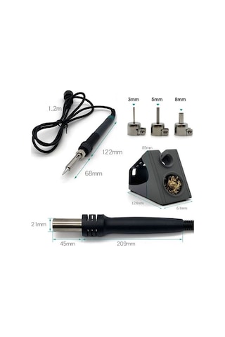 Quick 709d+ Havya Ve Sıcak Hava Onarım İstasyonu