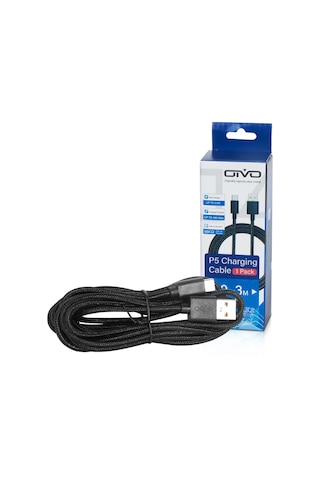 Oivo Ps5 Dualsense Joystick Usb Şarj Kablosu 3 Metre Xbox Serie