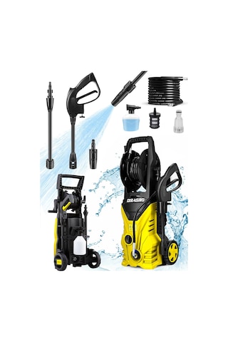 Dragro Alman LT701G-2500A 180 Bar 2500 W Yüksek Basınçlı Makine Sarı Dragro Alman LT701G-2500A 180 Bar 2500 W Yüksek Basınçlı Makine Sarı