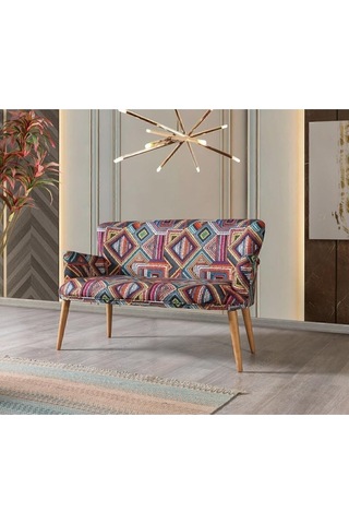 Mobilya Bazari Çay Seti Ikili Koltuk Salon,balkon, Ofis Desenli