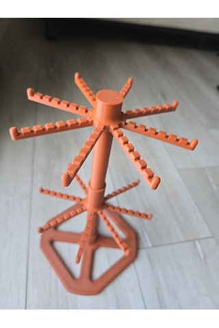 Anahtarlık Standı Renkli 2 Katlı Dönen/organizer Düzenleyici