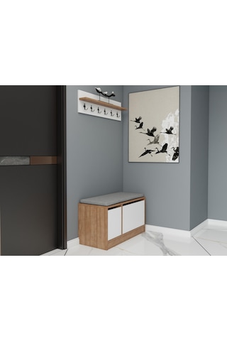 Mira Ayakkabı Dolabı Kahverengi