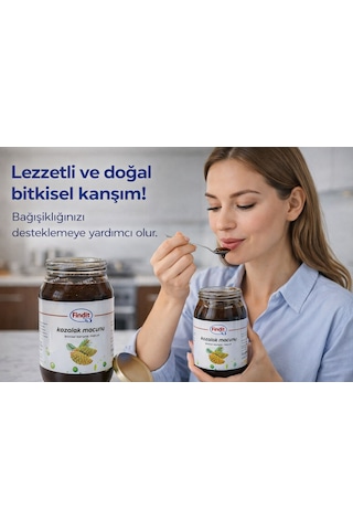 Kozalak Bitkisel Karışımlı Macun Doğal Güç Ve Direnç Desteği