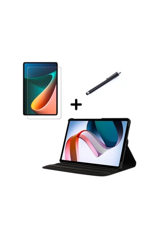Xiaomi Redmi Pad 10,61 İnç İle Uyumlu Tablet Kılıfı Ekran Koruyucu Ve Kalem Seti