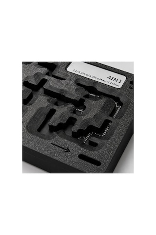 Iphone 12 / 12 Pro / 12 Pro Max / 12 Mini Uyumlu 4'ü 1 Arada Anakart Orta Katman Reballing Lehimleme Kalıbı Platformu