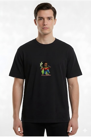 Ogc Bob Marley Unısex T-shırt Siyah