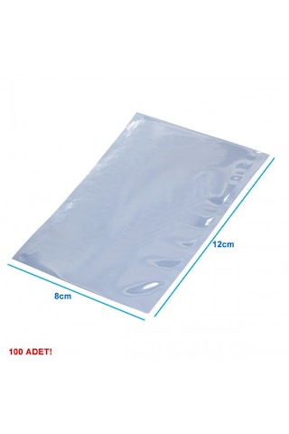 8x12 Cm Antistatik Kilitsiz Esd Poşet Anti-statik Poşet 100 Adet