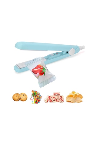 Mini Poşet Ağzı Yapıştırma Makinesi - Isıtmalı Isı Presli Poşet Ambalaj Kapatıcı