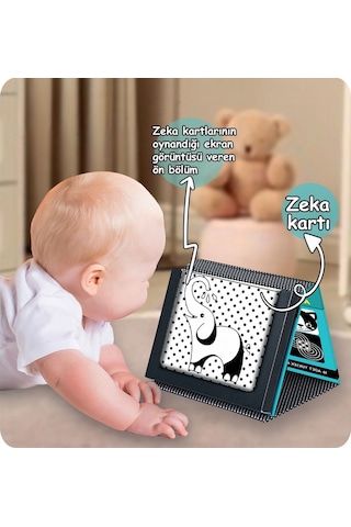 Diytoy Tummy Time Aynalı Zeka Kartları-eğitici Kartlar