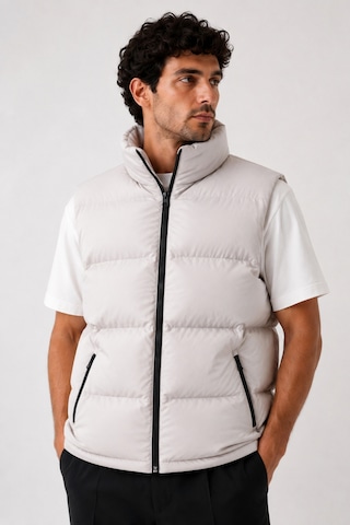 Maison Rae Erkek Taş, Nova Kumaş, Dik Yaka, Su Ve Rüzgâr Dirençli, Puffer Yelek