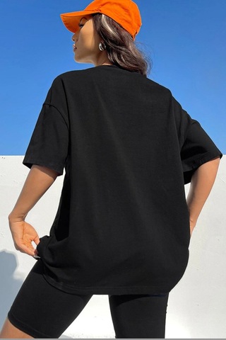 Flood Of Style Unisex Tshirt Siyah