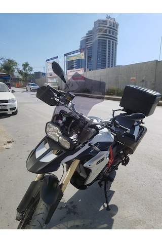 Bmw F800 F650 Uyumlu Uzun Cam Koyu Füme 45Cm 4Mm Zeus
