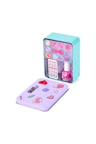 Create It Metal Kutulu Makyaj Seti - Love