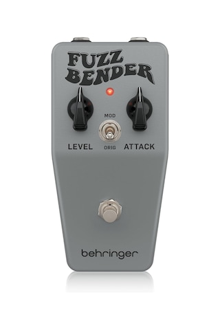 Behringer Fuzz Bender Vintage 60s Style Fuzz Pedal With Custom Bi