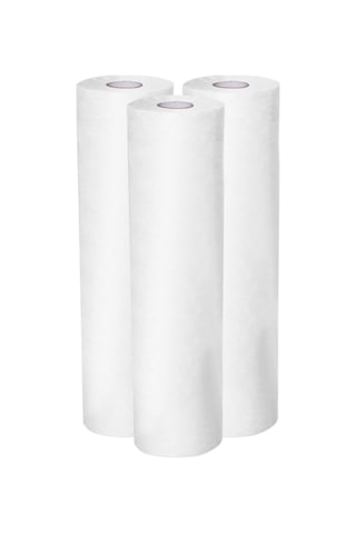 Laminasyonlu Baskısız Muayene Masa Örtüsü 12 Rulo 50 CM x 50 M