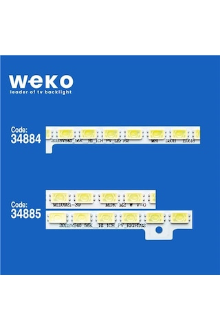 Samsung Ue40d5500 40'' İnç 2 Adet Tv Led Bar Tvnizin İçindeki Led Barla Aynısı Olduğunu Görmeden Almayınız. Led Bar Ürünlerinde Paket Açıldığında İade Kabul Edilmemektedir.