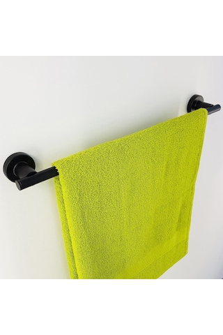 Aqua Bagno Zero Uzun Havluluk 50 Cm. Mat Siyah