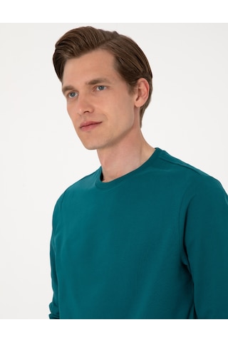 Pierre Cardin Erkek Zümrüt Sweatshirt 50314054-vr055 Zümrüt