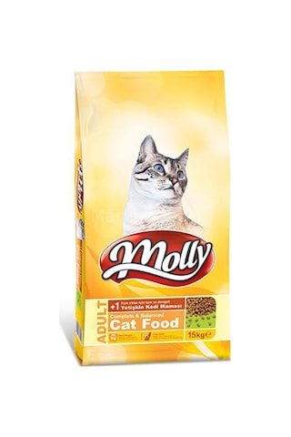 Molly Tavuklu Yetişkin Kedi Maması 15 KG Molly Tavuklu Yetişkin Kedi Maması 15 KG