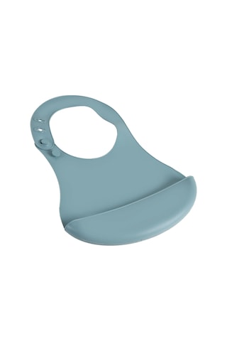 Babyjem Mini Silikon Mama Önlüğü Mint