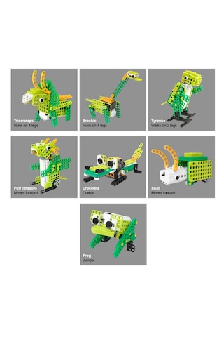 Robotis Play 300 Dinos Dinozor Temalı Motorize Robot Eğitim Seti