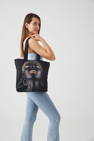 Kadın Siyah Bez Çanta Siyah