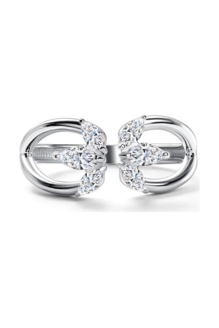 Fly Jewelry 925 Ayar Gümüş Kübik Zirkon Taşlı Yüzüğü 254550643 Gri