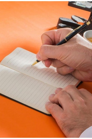 Mimar Arkadaşa Hediye Deri Not Defteri