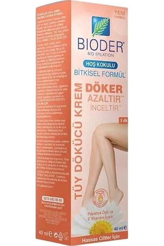 Bioder Tüy Dökücü Krem 2 x 40 ML