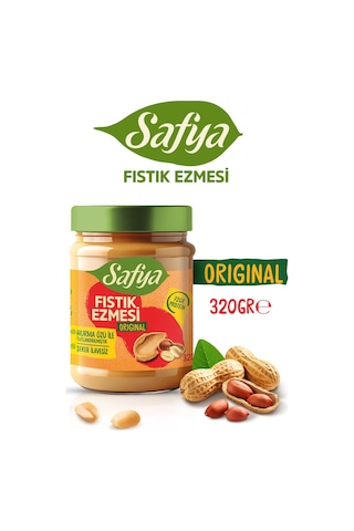 Safya Original Fıstık Ezmesi 320 Gr