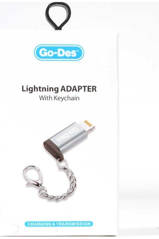 Go Des GD-CT09 Micro to Lightning Çevirici Adaptör Anahtarlık - ZORE-220322