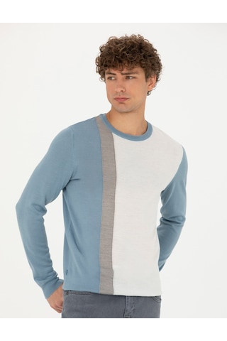 Pierre Cardin Erkek Koyu Mavi Triko Kazak 50278089-vr032 Koyu Mavi
