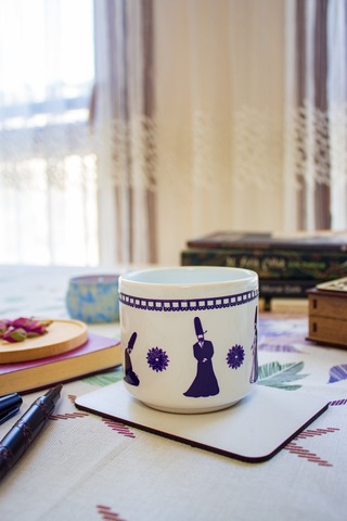 Semazenin Halleri 2 T Kulplu Seramik Kupa Bardak