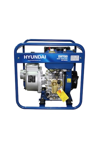Hyundai Dhy80 Dizel Su Motoru 3''