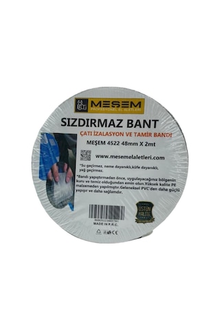 Meşem 48mm X 2mt Sızdırmazlık Bant Sakız Bant Çamur Bant Kod:4522