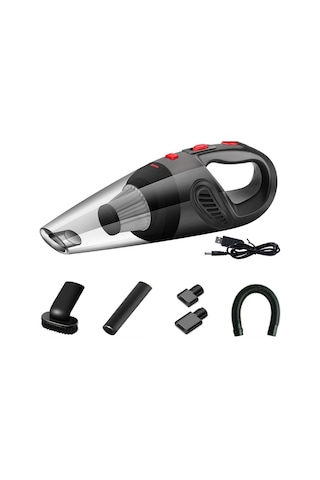 Yüksek Güçlü Küçük El Araba Elektrikli Süpürge Boya Usb Kablosu İle Kablosuz Elektrikli Süpürge