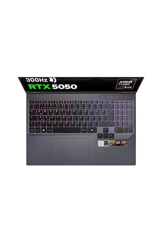Game Garaj Slayer R9T-5050 C5 R9-7845HX 16 GB 1 TB RTX5050 16" Free Dos Dizüstü Oyuncu Bilgisayarı