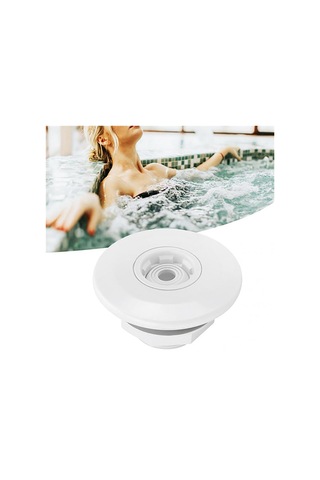 Anjiexun 360 Derece Dönebilen Geri Jet Su Masaj Nozulu Beyaz