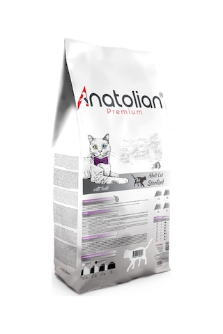 Anatolian Premium Sterilised Lamb Kuzu Etli Yetişkin Kedi Maması 10 KG