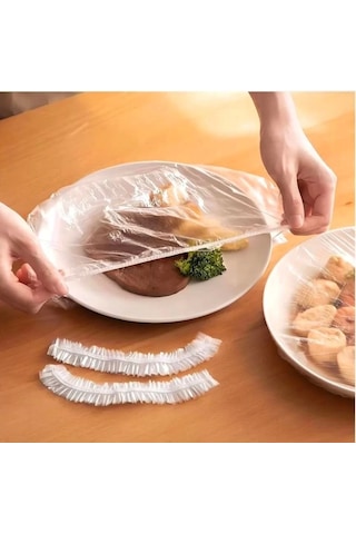 Lastikli Tencere Ve Tabak Bonesi 100 Adet 20cm Renkli