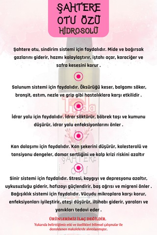 Şahtere Otu Özü Fumaria Officinalis Hidrosolü 250 Ml %100 Saf