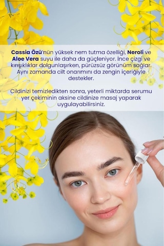 Bade Natural Bitkisel Hyalüronik Asit Yüz Serumu Nemlendirici Ve Canlandırıcı 30 ML