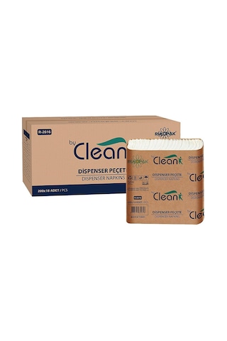 Rulopak By Clean Dispenser Peçete 200 Yaprak 18'Li Paket