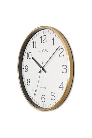 Regal İnce Çerçeve Slim Duvar Saati 0250 Gı 0250