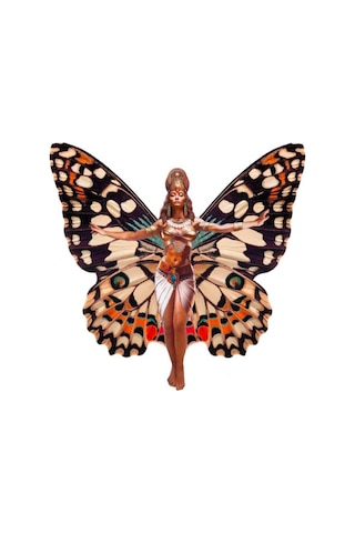 AgaKulche Kelebek Kadın 2024 Gümüş Sikke Coin