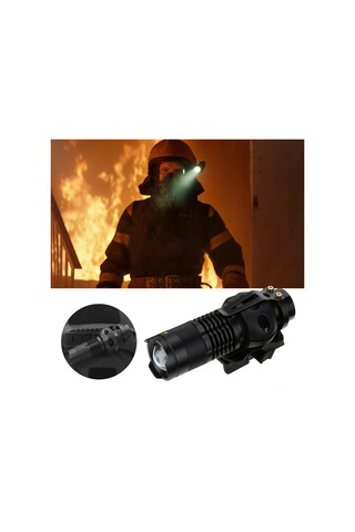 Tenfowee Kask Tutucuyla 4 Modlu Led Fener Seti - Teleskopik Zoom, Şarj Edilebilir Batarya 1200mah Ve Anahtar Takımı - Outdoor Bisiklet Kamp Mağara Işığı Diğer