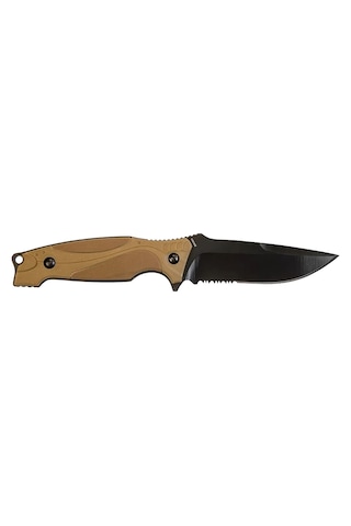 Smith Wesson M&p M2.0 Shield Clip Point Fde Oxide Fixed Blade Taktik Kamp Bıçak 1085882 Kahverengi